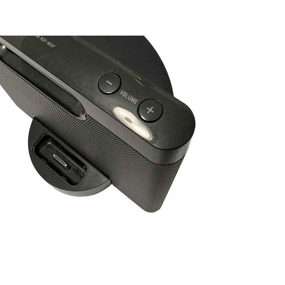 Sony Personal Audio Docking System RDP-M5iP iPod iPhone Speaker (No Power Cord)